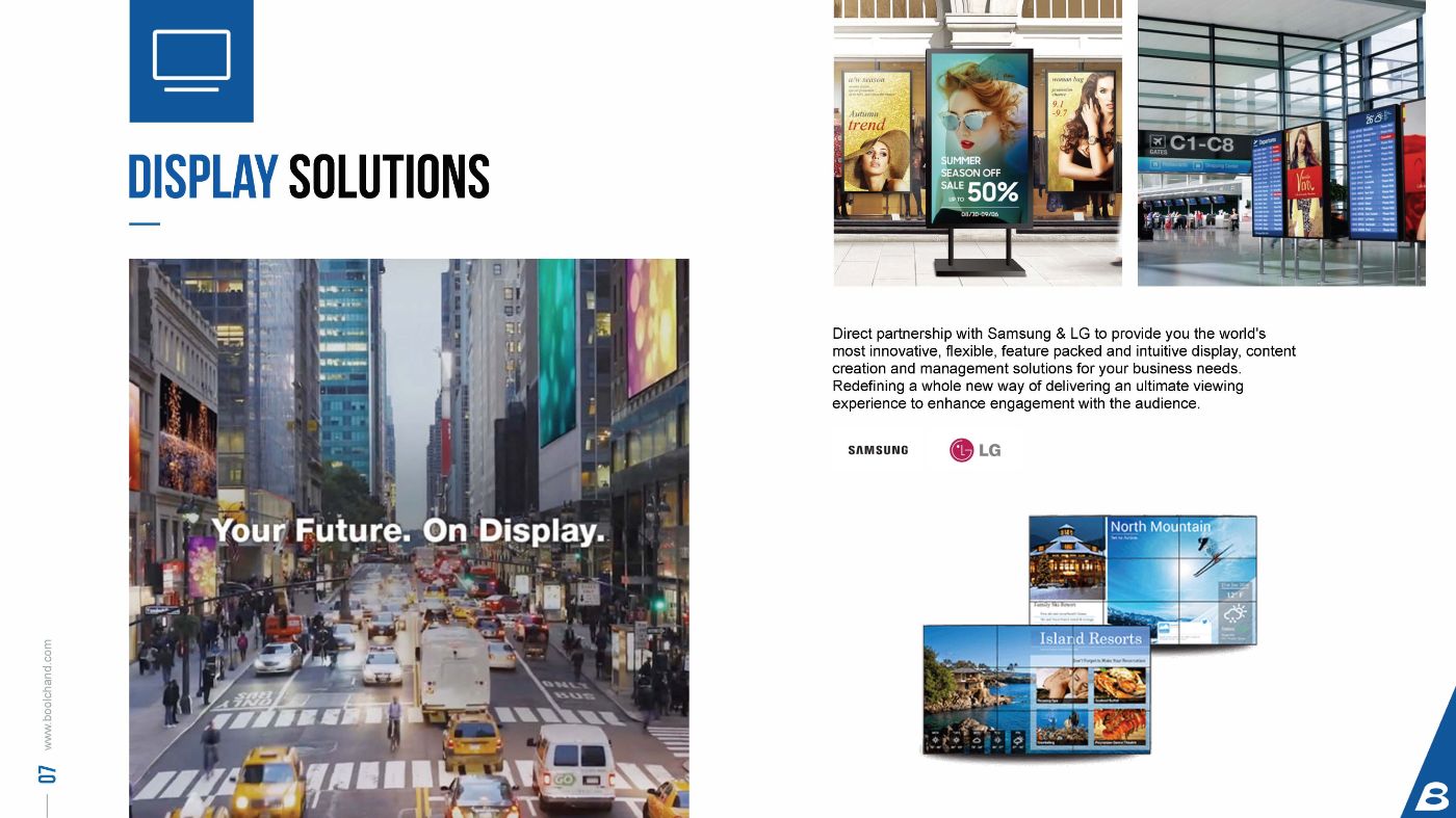 Business Solutions - Display Solutions