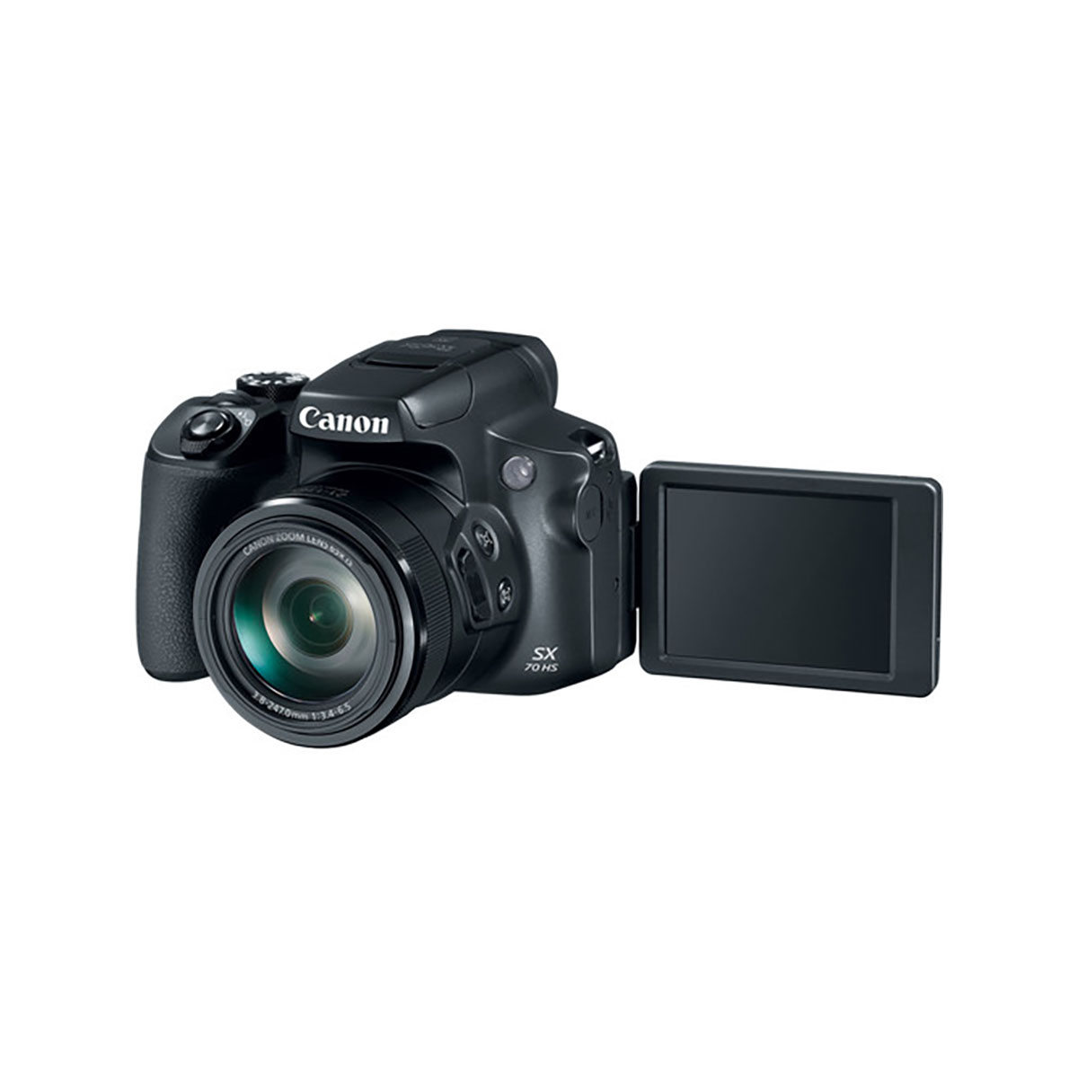 Canon - Powershot SX70 HS, Black