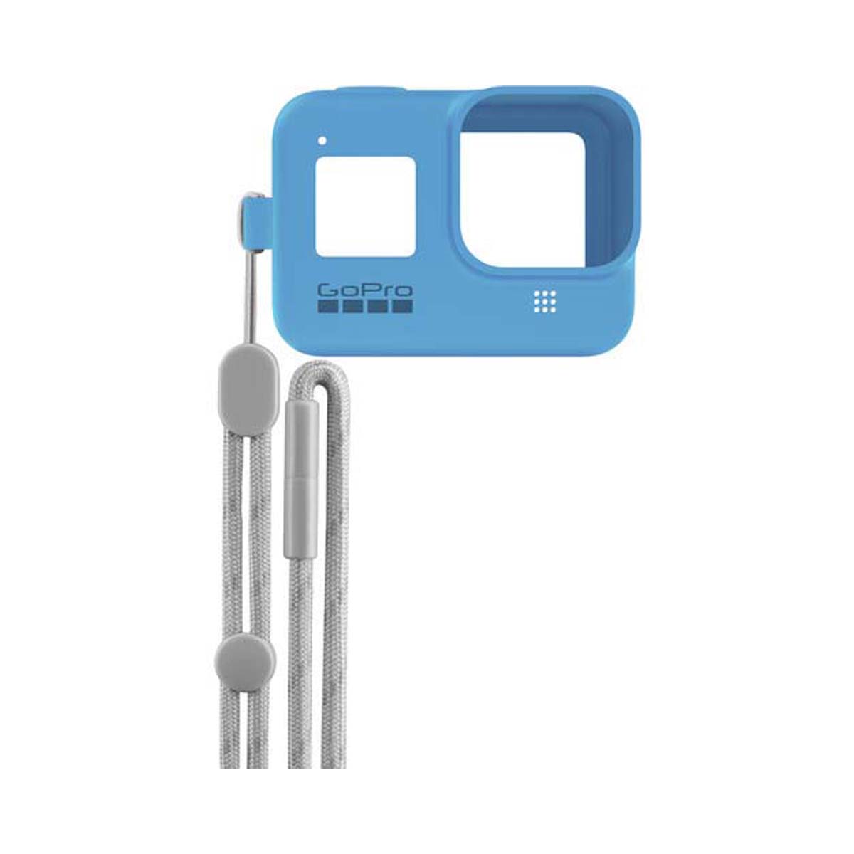 GoPro - Silicone Sleeve and Adjustable Lanyard Kit for GoPro HERO8 (Bluebird)