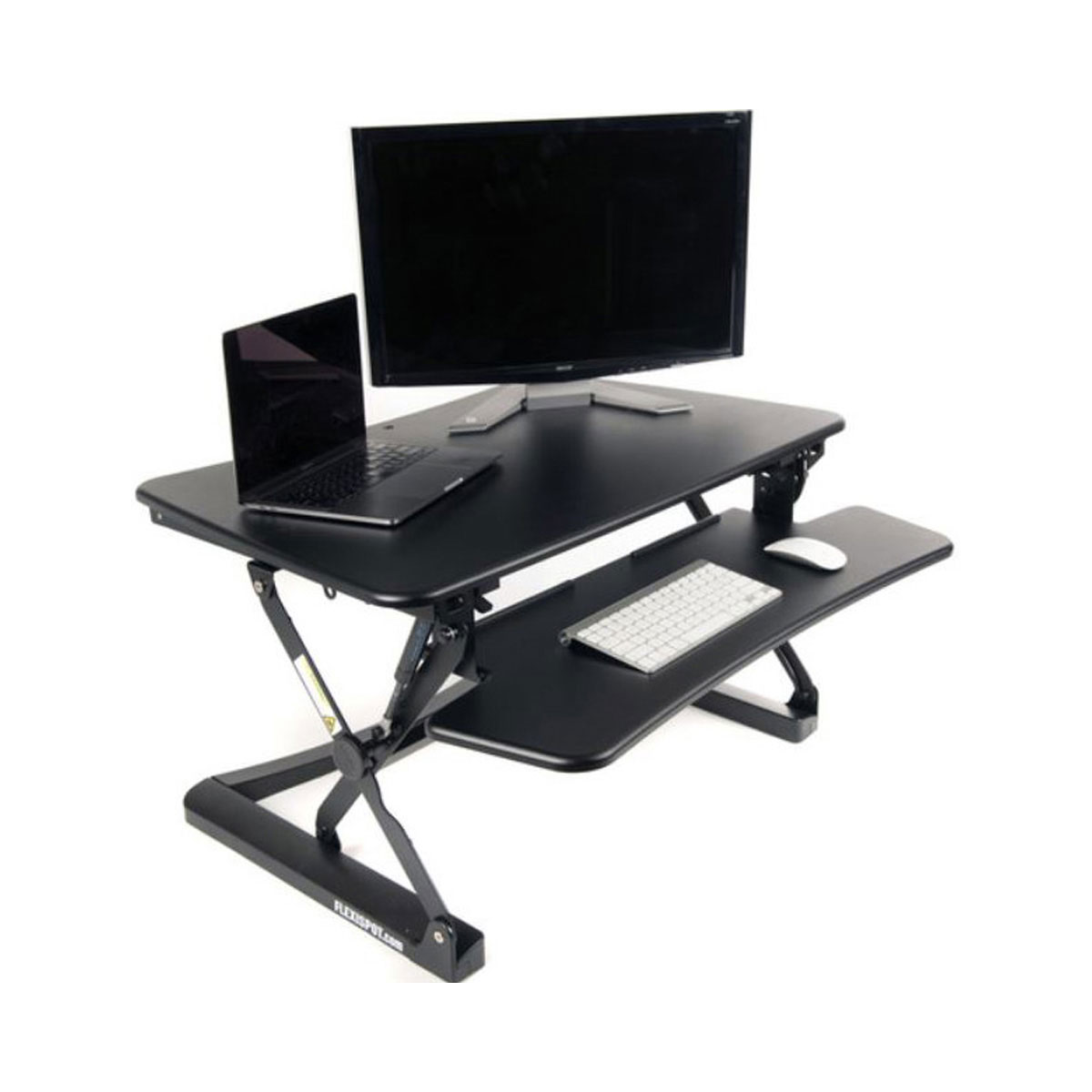 Loctek - Standing Desk Converter, 35", Black - Special Order Only - ETA 4-6 weeks Time