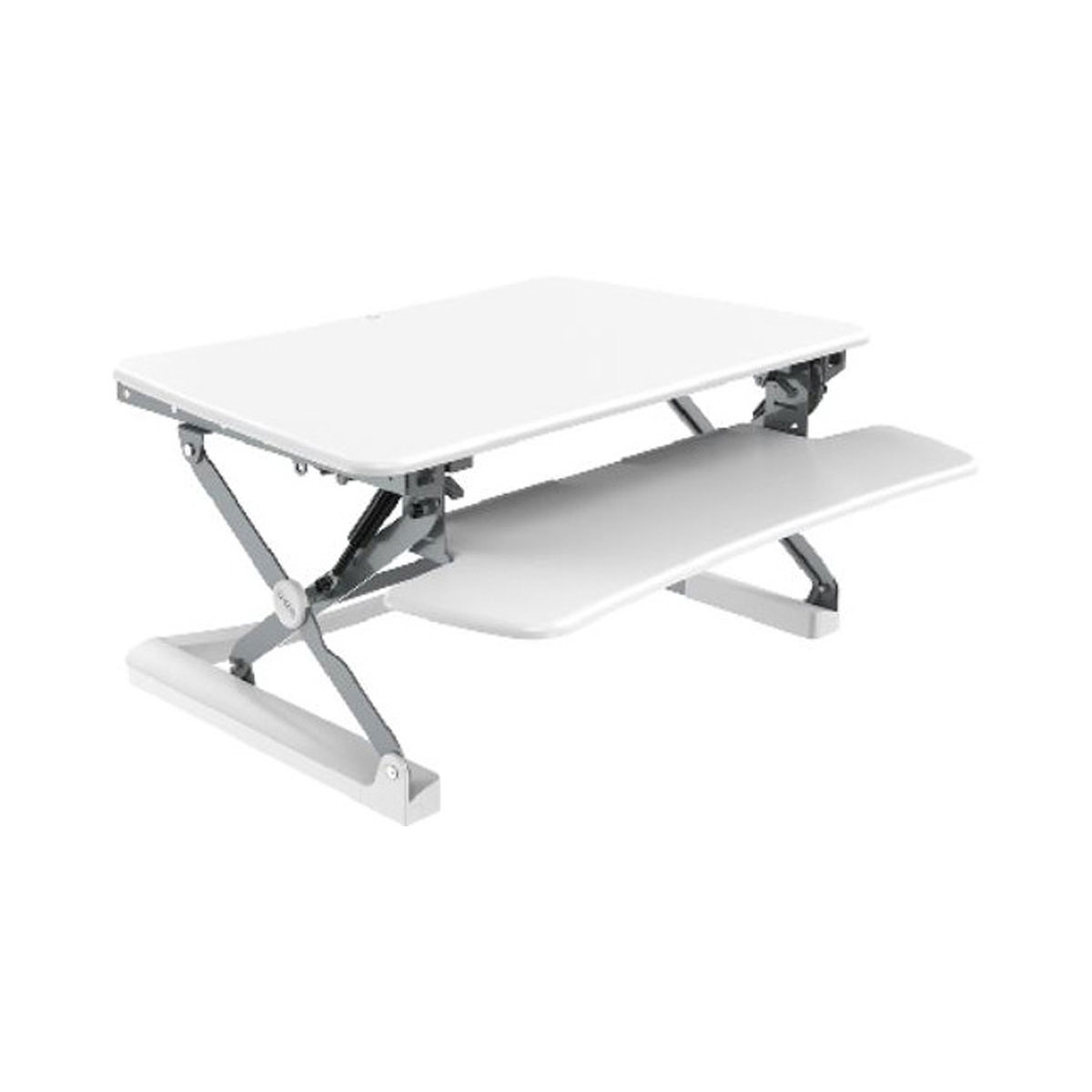 Loctek - Standing Desk Converter, 35", White - Special Order Only - ETA 4-6 weeks Time
