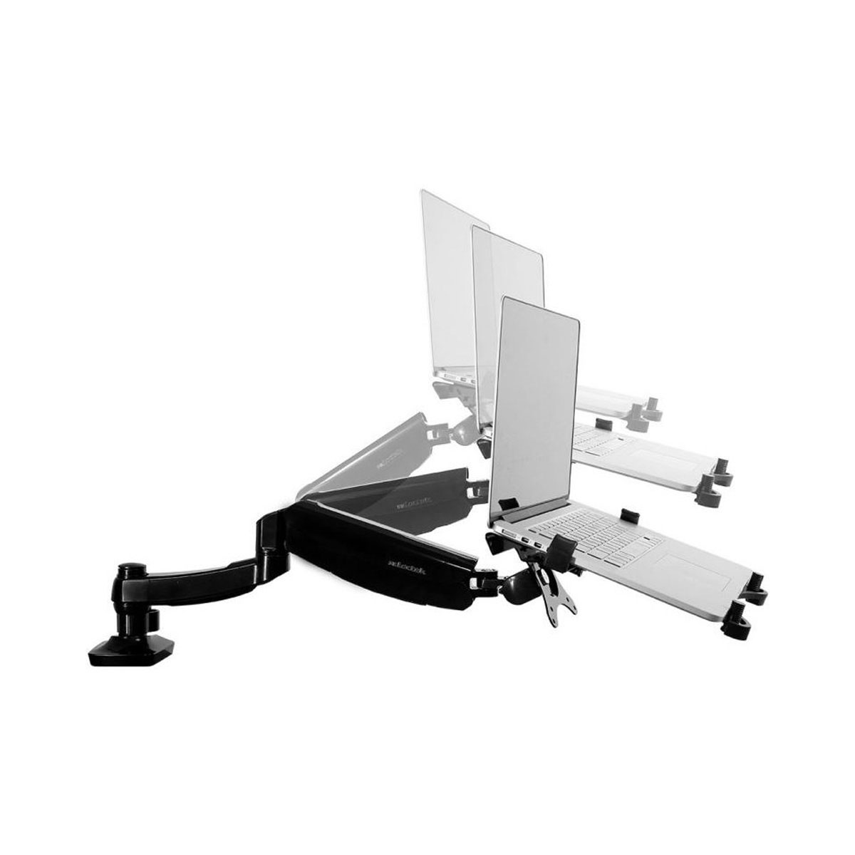 Loctek - Laptop Desk Mount, Swivel Spring Arm - Special Order Only - ETA 4-6 weeks Time