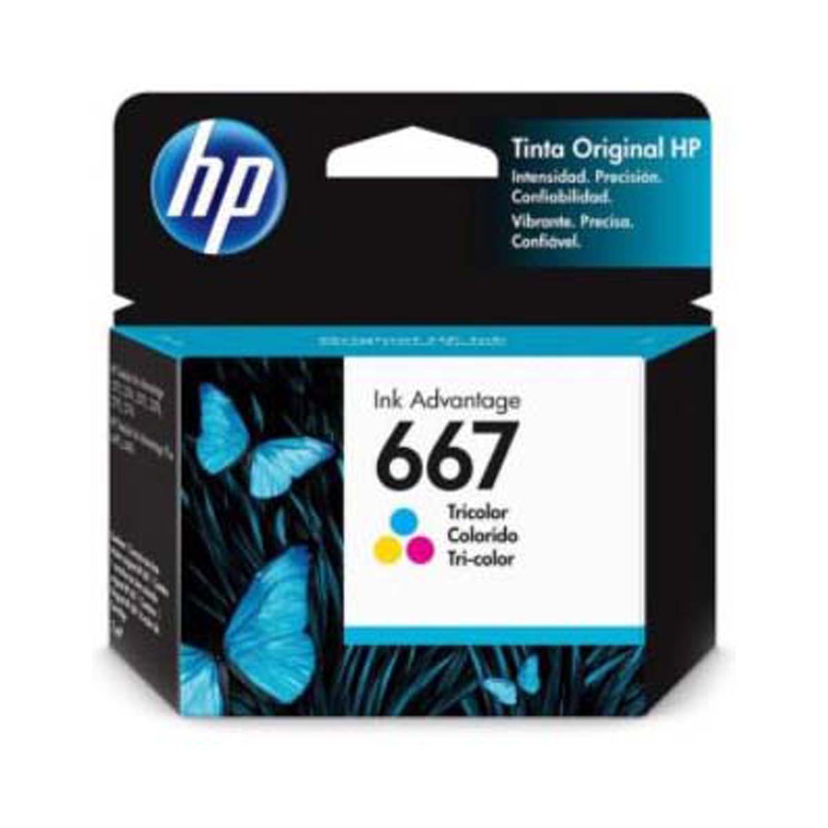 HP - 667 Ink Cartridge, Tri-color