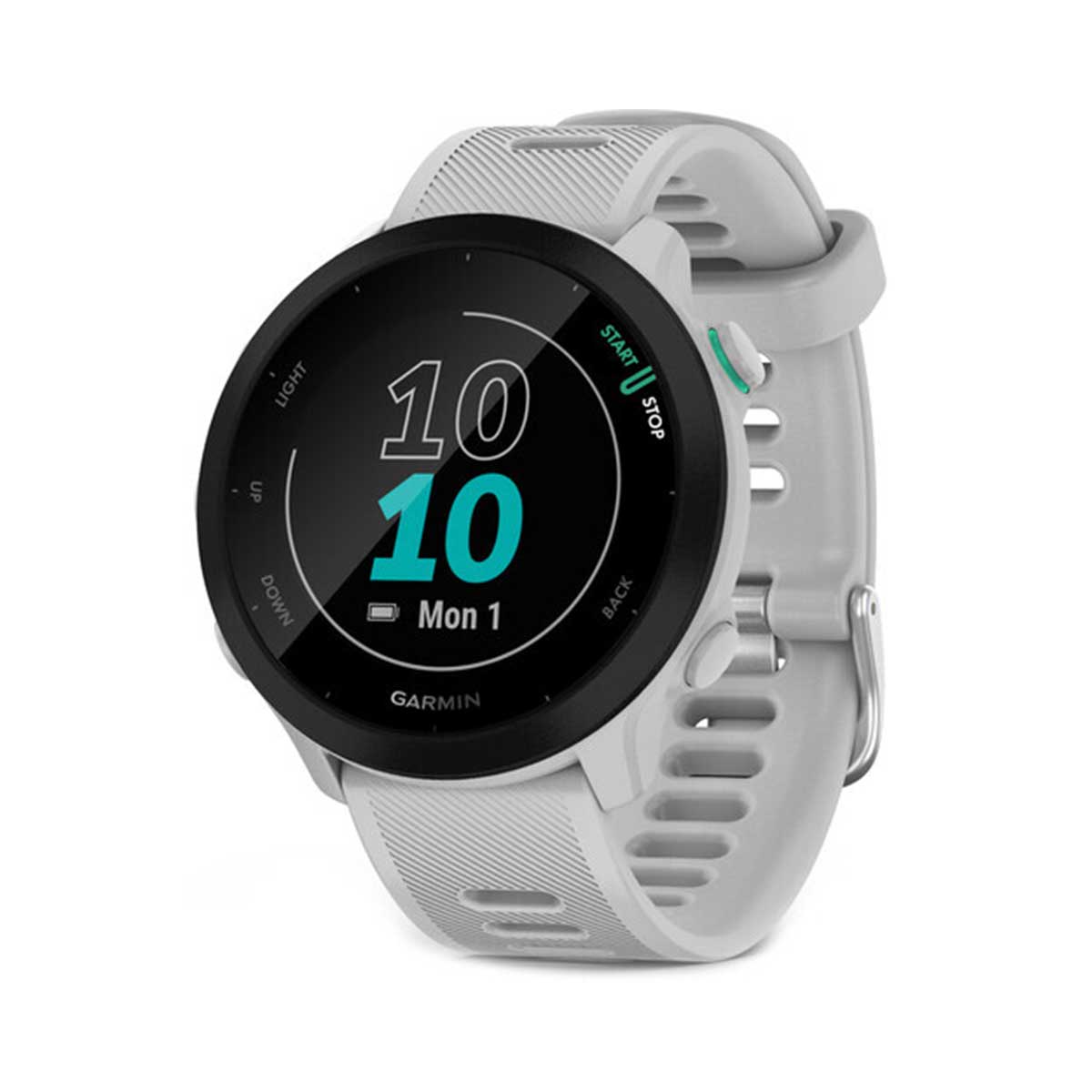 Garmin - Forerunner 55 GPS Running Smartwatch, White