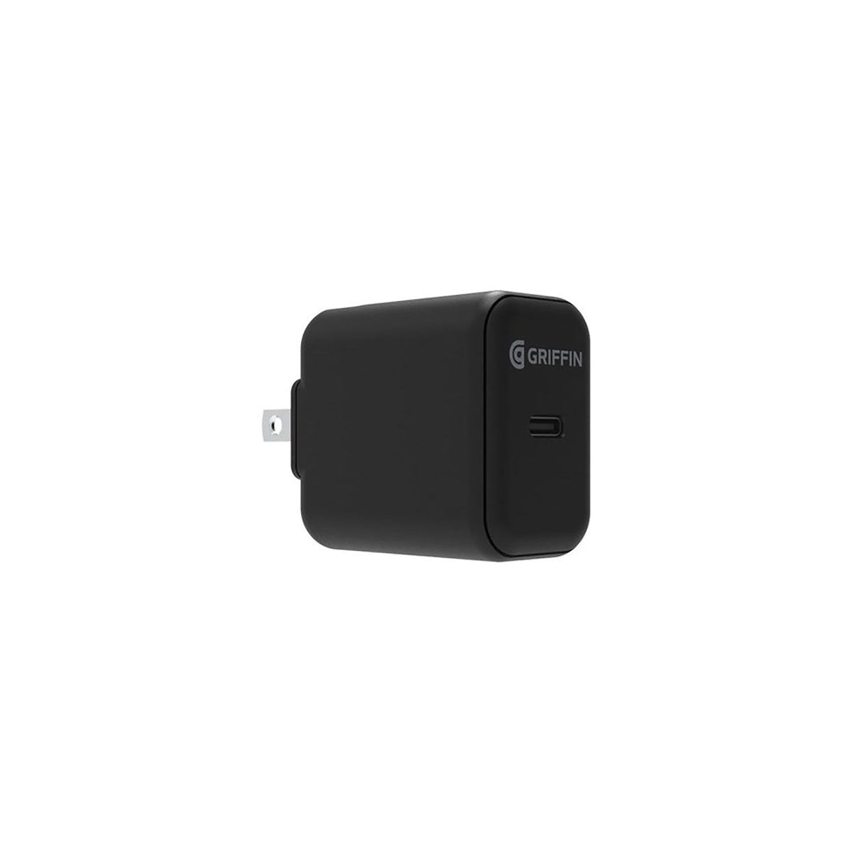 Griffin - PowerBlock USB-C PD 18W Wall Charger, Black