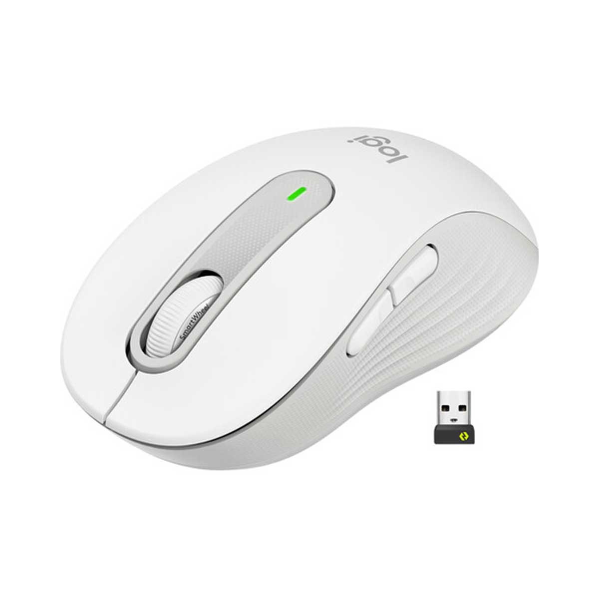 Logitech - Signature M650 Wireless Optical Mouse, Off-White