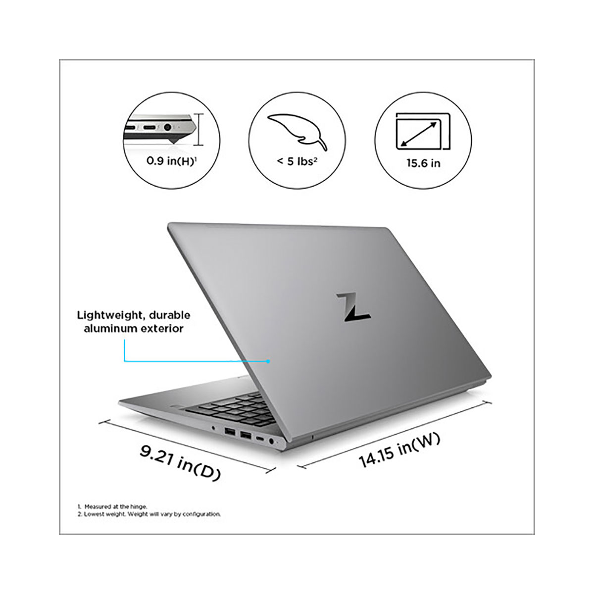 HP - ZBook Power G9 15.6" Mobile Workstation - Intel Core i7 12th Gen 12700H 14 Core /16GB / 512GB SSD / Win 11 Pro / Nvidia Quadro with 4GB Graphics Card