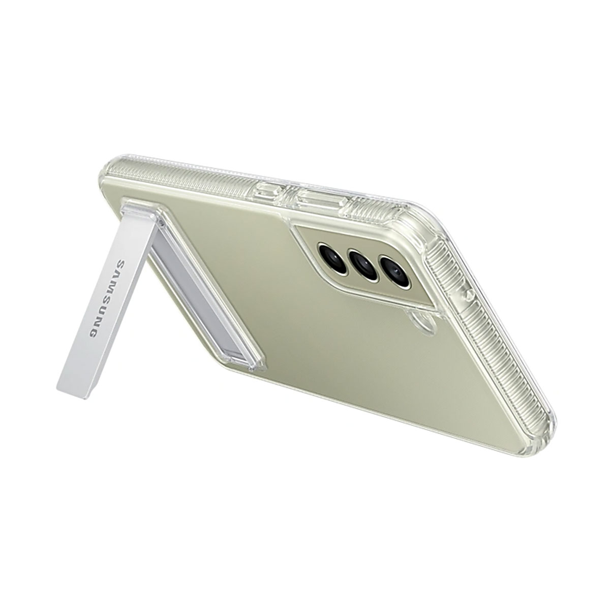 Samsung - Galaxy S21FE Clear Standing Cover