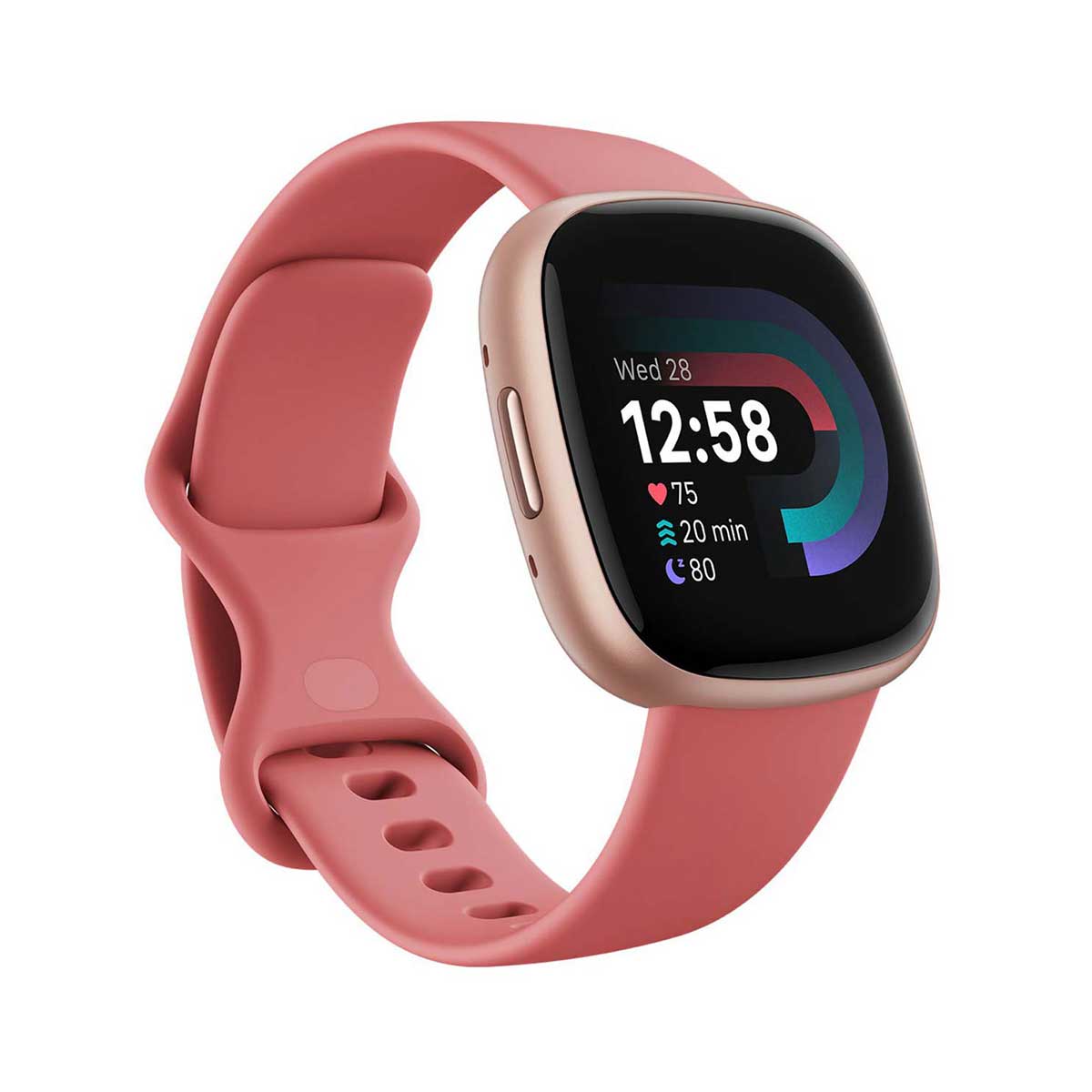 Fitbit - Versa 4 Fitness Smartwatch, Copper Rose