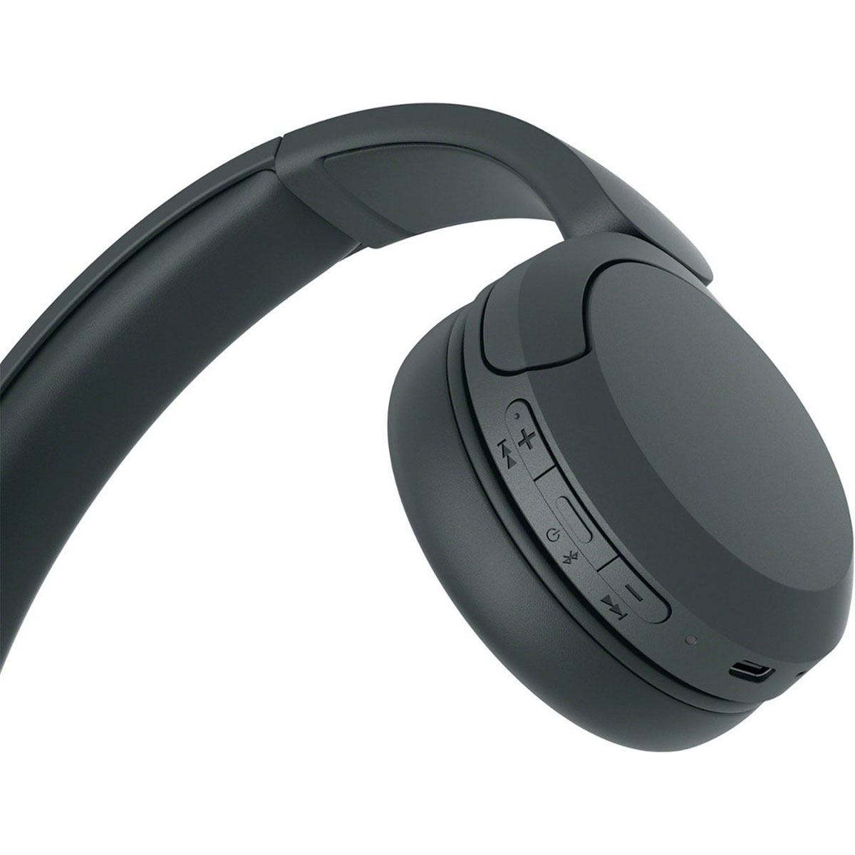 Sony - Wireless Headphones Bluetooth On-Ear Headset with Microphone, Black