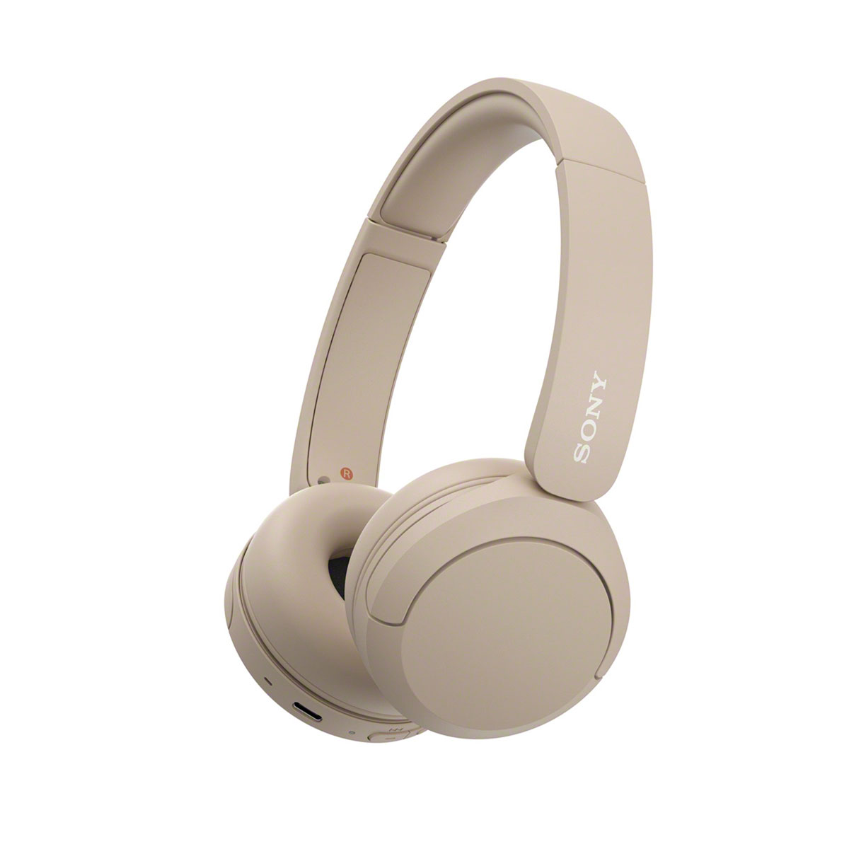 Sony - Wireless Headphones Bluetooth On-Ear Headset with Microphone, Cream
