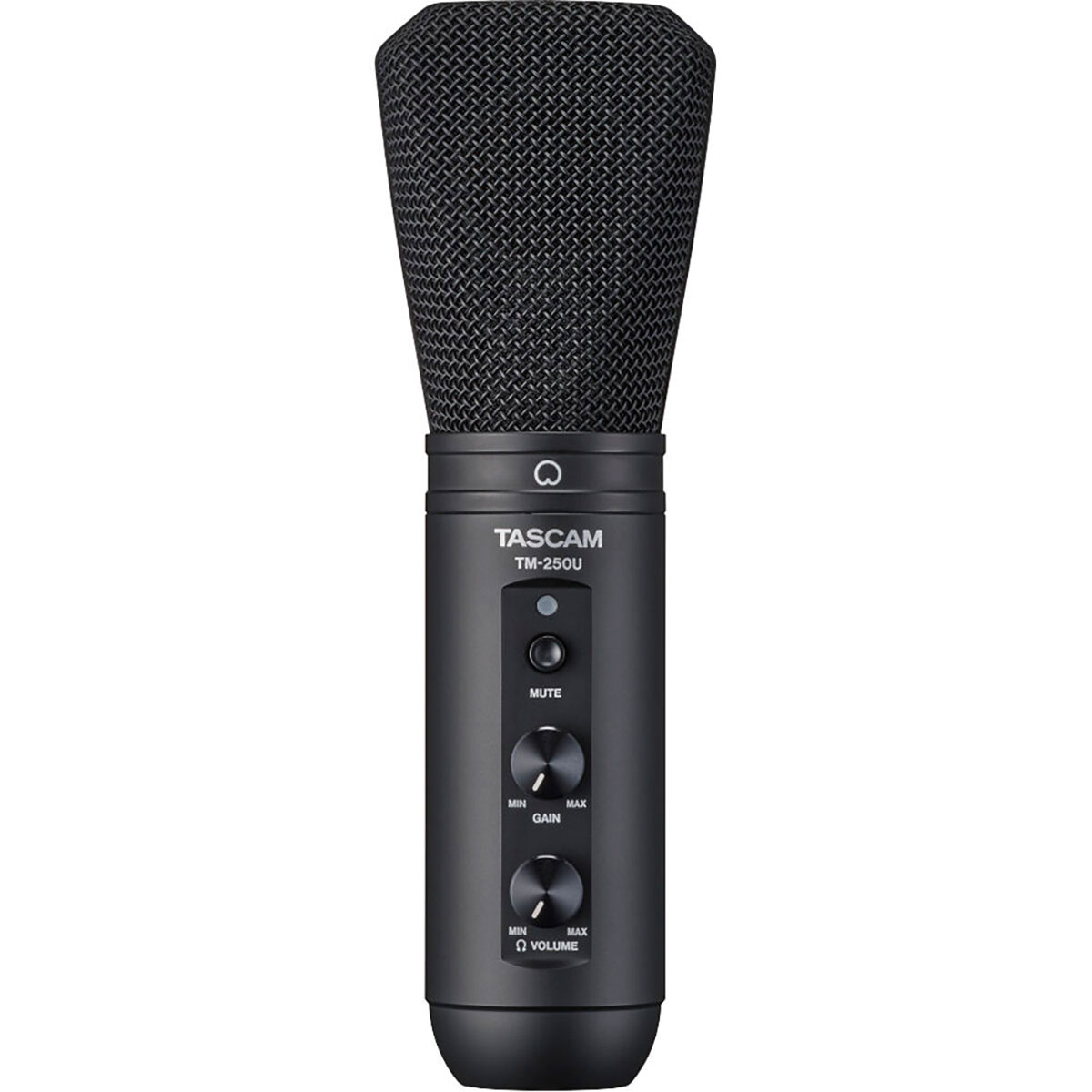 Tascam - TM-250U, USB CONDENSER MICROPHONE FOR PODCASTING, CONFERENCING, COMPUTER RECORDING, AND ONLINE AUDIO