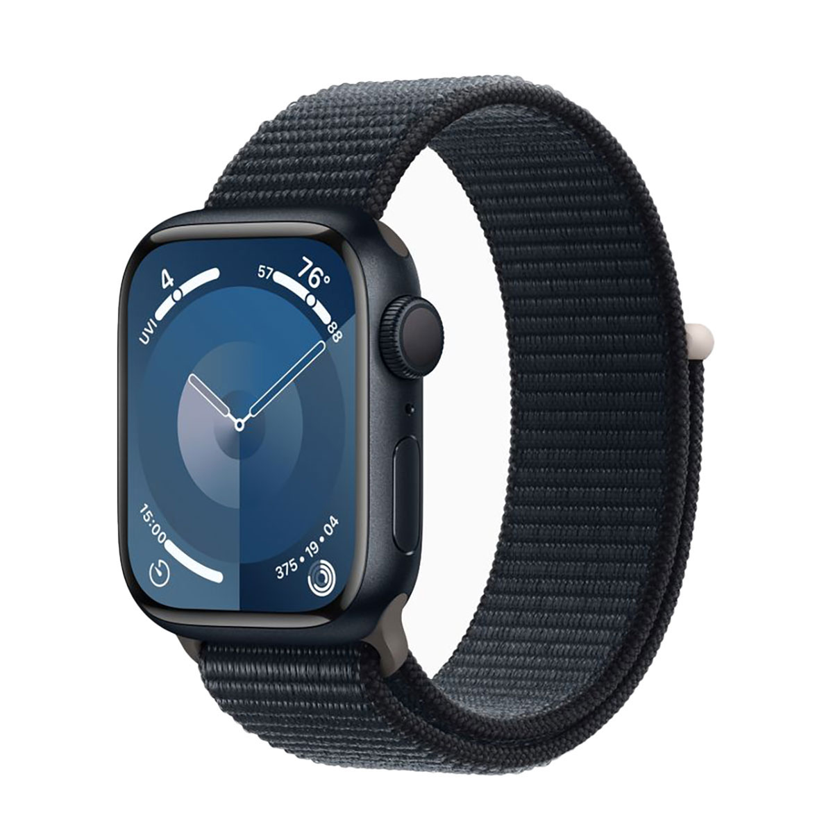Apple - Watch Series 9 41mm (GPS / Midnight Aluminum Case / Midnight Loop Sport Band)