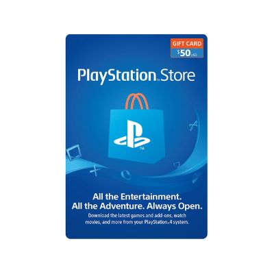 Sony - Gift Card, PlayStation Store, $50