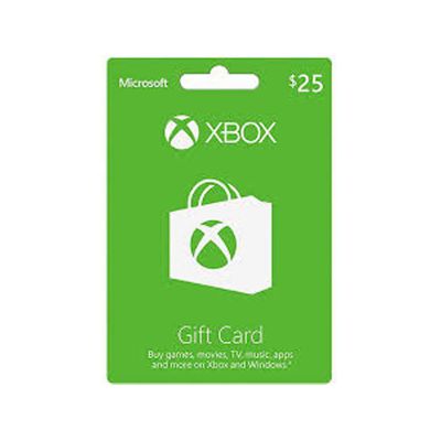 Microsoft - Gift Card, Xbox, $25