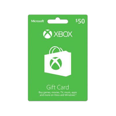 Microsoft - Gift Card, Xbox, $50