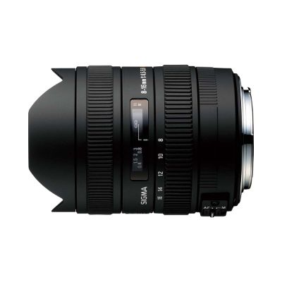 Sigma - 8-16mm f/4.5-5.6 DC HSM FLD AF Ultra Wide Zoom Lens for APS-C sized Canon Digital DSLR Camera