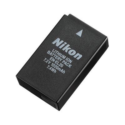 Nikon - Battery, Rechargeable Li-Ion, EN-EL20