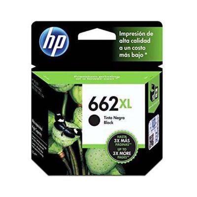 HP - Ink Cartridge, 662XL High Yield, Black