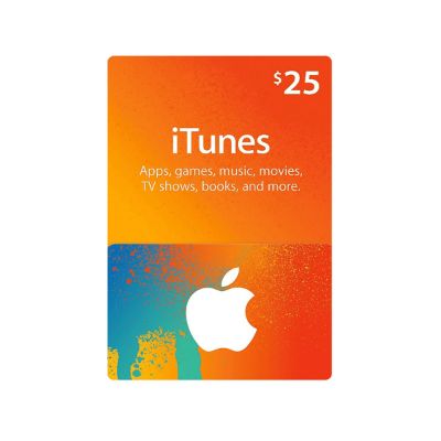 Apple - iTunes Gift Card, US$ 25.00