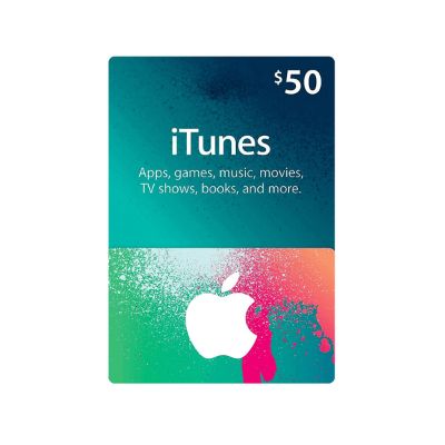 Apple - iTunes Gift Card, US$ 50.00