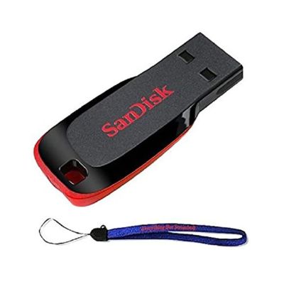 Sandisk - Flash Drive, 16GB, USB 2.0, Cruzer Blade