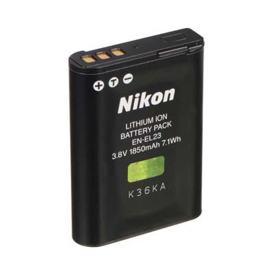 Nikon - EN-EL23 Rechargeable Lithium-Ion Battery (3.8V, 1850mAh