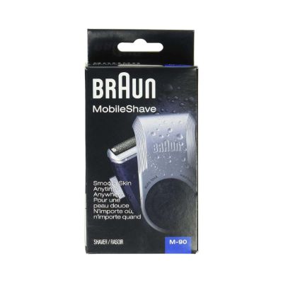 Braun - Shaver,  Mobile, Cordless, Battery Powered, Black