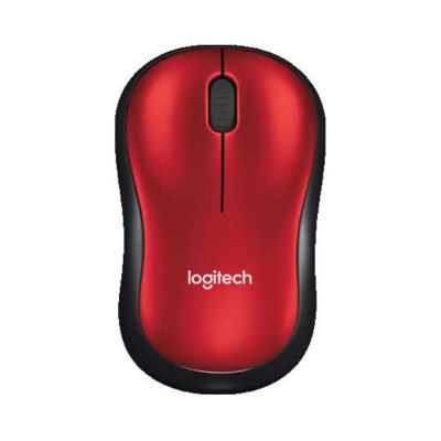 Logitech - Wireless Mouse, M185, Red
