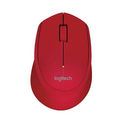 Logitech - Wireless Mouse, M280, Red