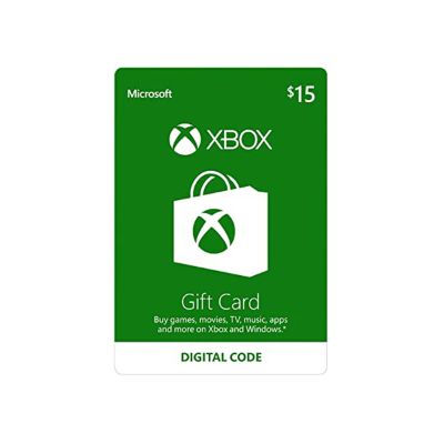 Microsoft - Gift Card, Xbox, $15