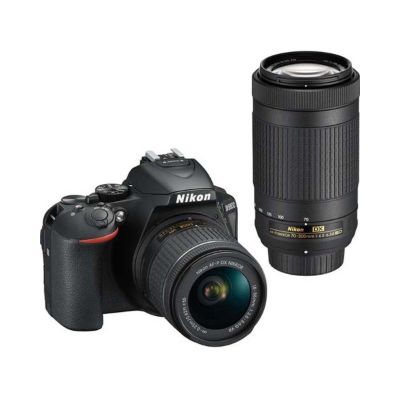Nikon - D5600 DSLR Camera with 18-55mm and 70-300mm Lenses