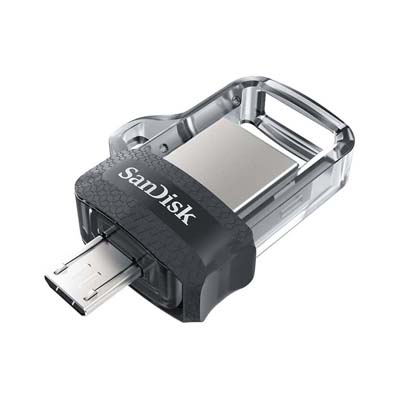 SanDisk - Ultra Dual Drive m3.0 OTG, 128GB
