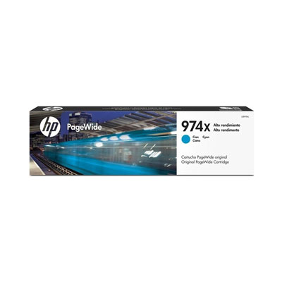 HP - Ink Cartridge, 974X, High Yield, Cyan