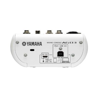 Yamaha - 3-Channel Mixer & USB Audio Interface AG03