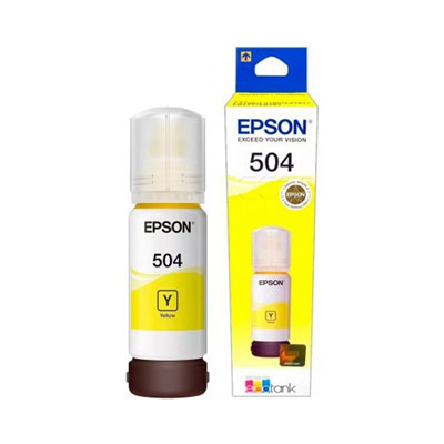 Epson - Ink Cartridge, 504, Yellow