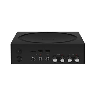 Sonos - Amp 2.1-Channel 250W Power Amplifier, Black