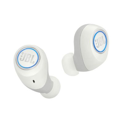 JBL - Free X Bluetooth True Wireless In-Ear Headphones, White
