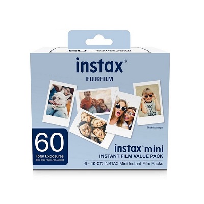 Fujifilm - INSTAX Mini Instant Film Variety Value Pack (60 Exposures)