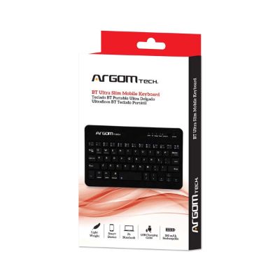 Argomtech - Keyboard, Mobile Ultra Slim, Bluettooth
