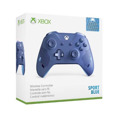 Microsoft - Controller, Sport Blue, Xbox One