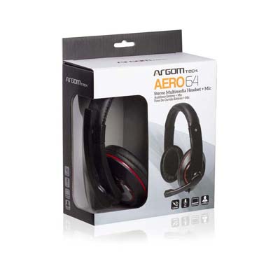 Argomtech - Aereo 64 Stereo Headset with Microphone