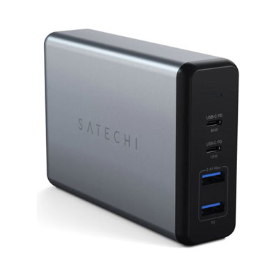 Satechi - Desktop USB-C Charger, Space Grey