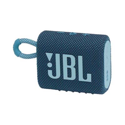 JBL - Go 3 Portable Bluetooth Speaker, Blue
