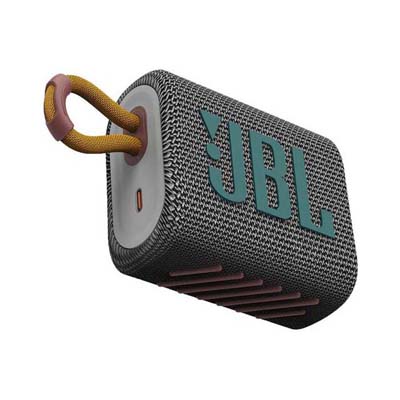 JBL - Go 3 Portable Speaker, Grey