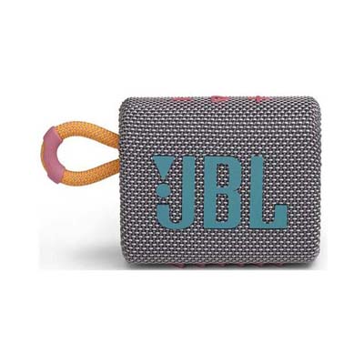 JBL - Go 3 Portable Speaker, Grey