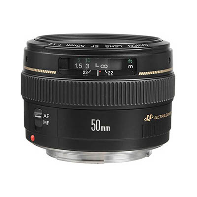 Canon - EF 50mm f/1.4 USM Lens