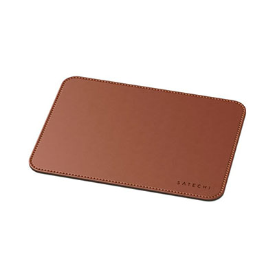 Satechi -  Eco-Leather Mouse Pad, Brown