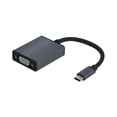 Argom - Cable Adapter Type-C Male to VGA Female, 6"