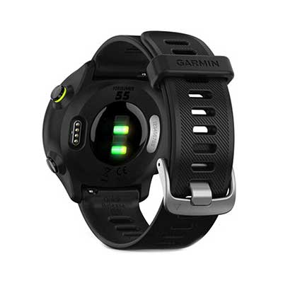 Garmin - Forerunner 55 GPS Running Smartwatch, Black